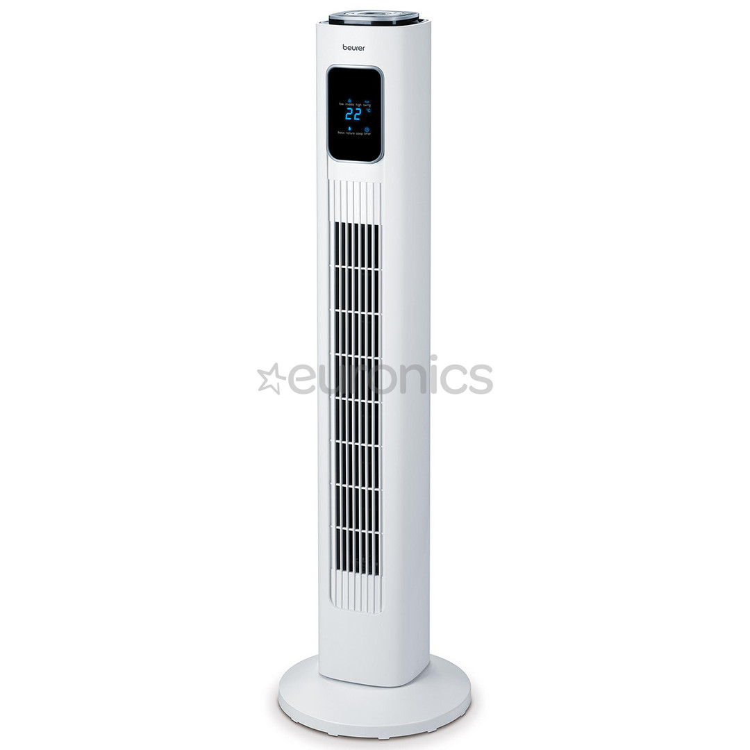 Beurer, 50 W, balta/melna - Grīdas ventilators