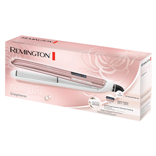 Remington Rose Luxe, 150-235°C, white/pink - Hair straightener