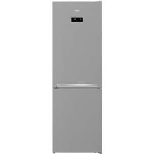 Beko NoFrost, augstums 185.2 cm, 324 L, pelēka - Ledusskapis