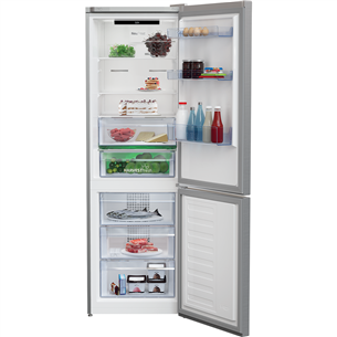 Beko NoFrost, высота 185,2 см, 324 л, серый - Холодильник