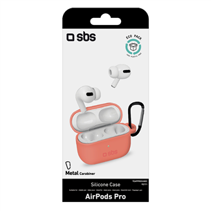 Silikona apvalks priekš Apple Airpods Pro, SBS