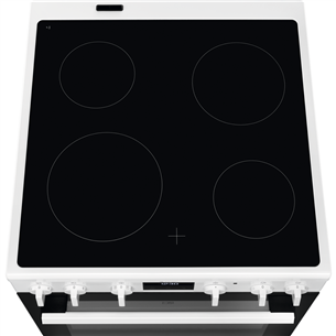 Electrolux SurroundCook 300, AirFry, 73 L, white - Freestanding Ceramic Cooker