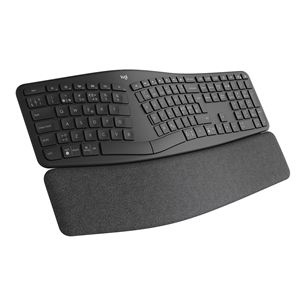 Logitech ERGO K860, US, melna - Bezvadu klaviatūra