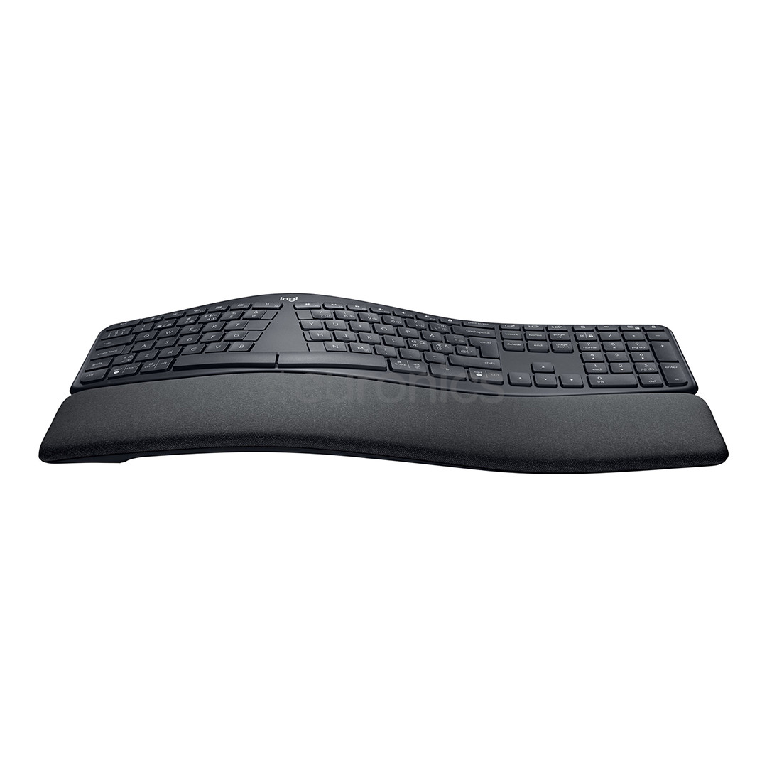 Logitech ERGO K860, US, melna - Bezvadu klaviatūra