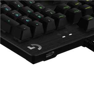 Logitech G512 Carbon Lightsynch, GX Red, US, черный - Механическая клавиатура