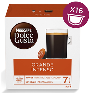 Nescafe Dolce Gusto Grande Intenso, 16 porcijas - Kafijas kapsulas