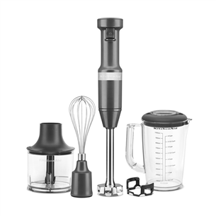 KitchenAid, 180 W, pelēka - Rokas blenderis