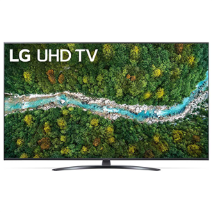 LG LCD 4K UHD, 55'', centra statīvs, melna - Televizors 55UP78003LB.AEU