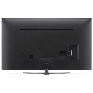 LG LCD 4K UHD, 55'', центральная подставка, черный - Телевизор