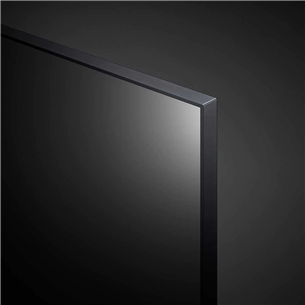 LG LCD 4K UHD, 55'', centra statīvs, melna - Televizors