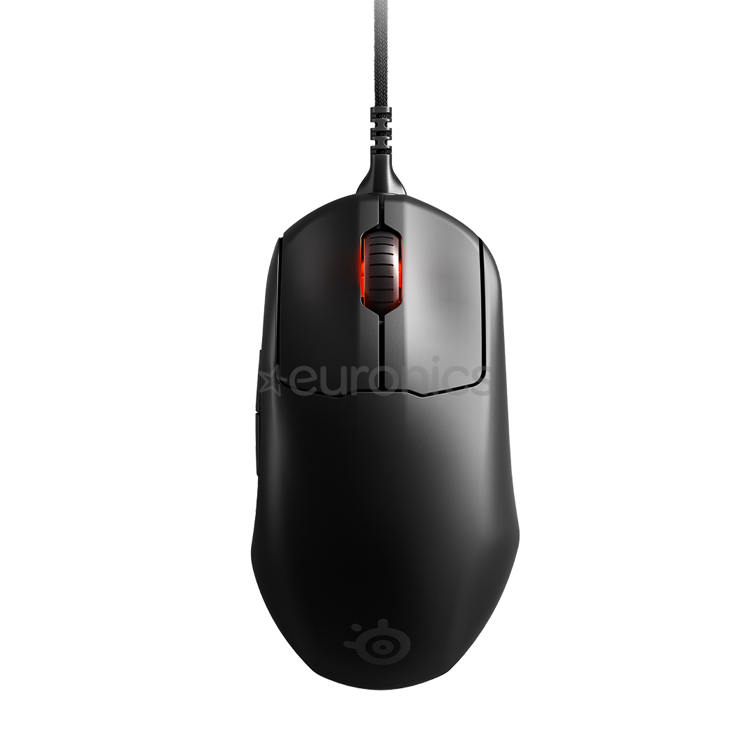 Steelseries Prime+, optiskā, melna - Datorpele ar vadu