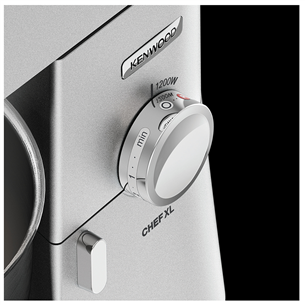 Kenwood Chef XL, 6.7 L/1.6 L, 1200 W, sudraba - Virtuves kombains