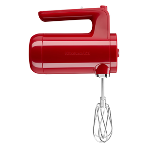 KitchenAid, red - Cordless hand mixer