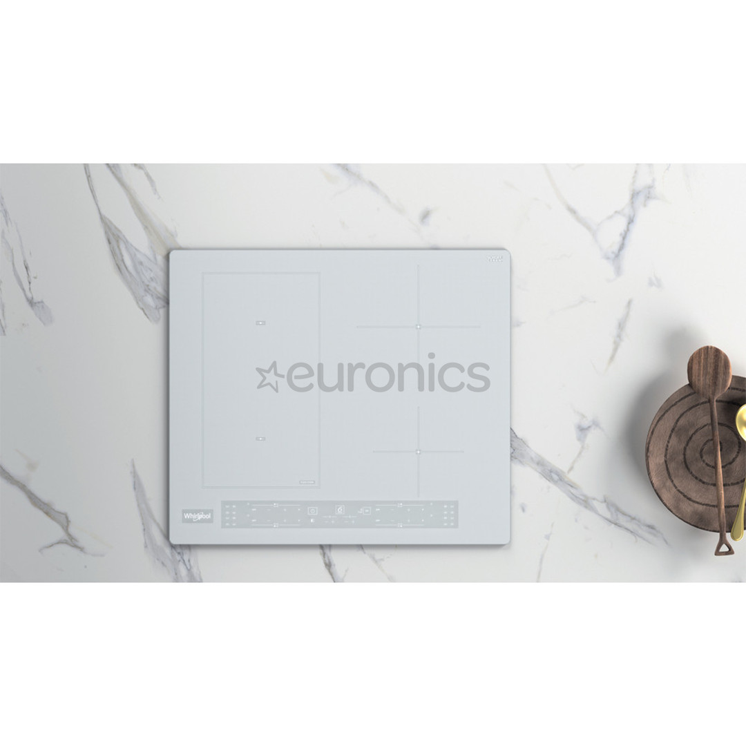 Whirlpool, platums 59 cm, balta – Iebūvējamā indukcijas virsma