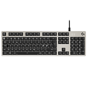 Logitech G413 Romer-G, US, stainless steel - Mechanical Keyboard 920-008476