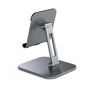 Satechi Aluminium Desktop Stand, tumši pelēka - Planšetdatora paliktnis