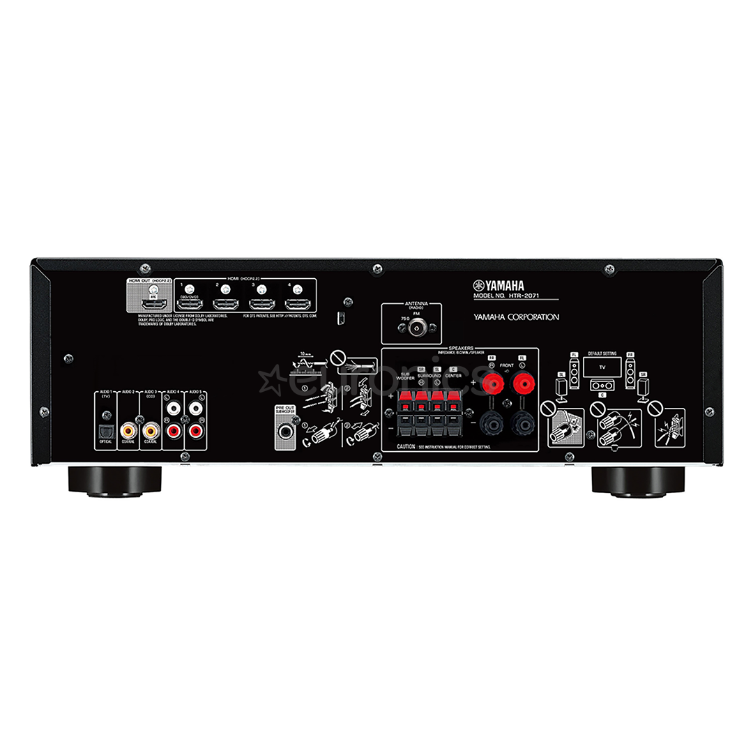 Resīveris HTR-2071, Yamaha
