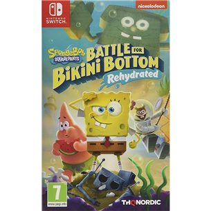 Spongebob: Battle for Bikini Bottom Rehydrated (spēle priekš Nintendo Switch) 9120080074461