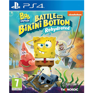 PlayStation 4 spēle, Spongebob: Battle for Bikini Bottom Rehydrated 9120080074539