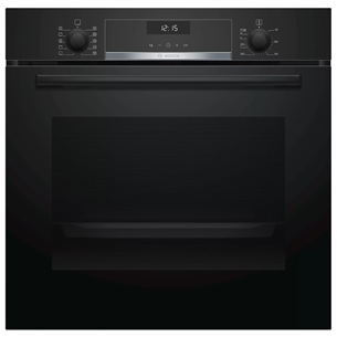 Bosch Serie 6, 71 л, черный - Интегрируемый духовой шкаф