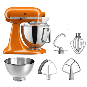 KitchenAid Artisan Elegance, 4.8 L/3 L, 300 W, oranža - Mikseris