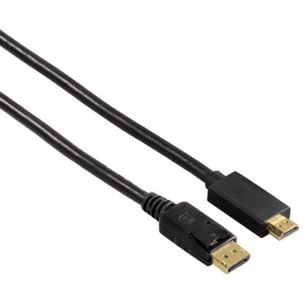 Hama, DisplayPort -> HDMI, garums 1.8 m - Vads