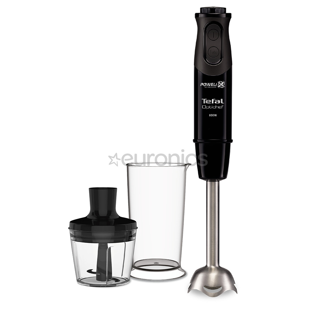 Tefal OptiChef 2in1, 800 W, black - Hand blender