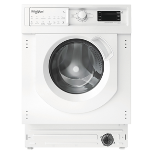 Whirlpool, 7 kg / 5 kg, depth 55 cm, 1400 rpm - Built-in Washer-Dryer Combo