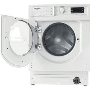 Whirlpool, 7/5 kg, dziļums 54.5 cm, 1400 apgr/min. - Iebūvējama veļas mazgājamā mašīna ar žāvētāju