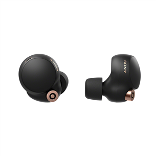 Sony WF-1000XM4, black - True-wireless Earbuds