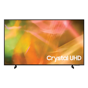 Samsung AirSlim LCD 4K UHD, 50", feet stand, black - TV UE50AU8072UXXH