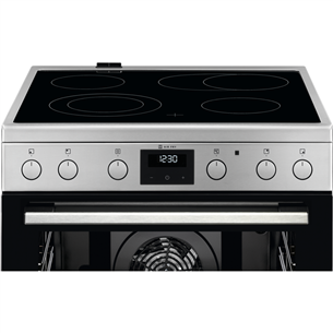 Electrolux SurroundCook, push buttons, 73 L, inox - Freestanding Ceramic Cooker