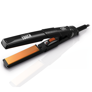 GA.MA Absolute Touch, 210° C, black/copper - Hair straightener