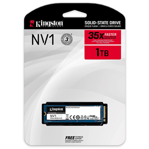 Kingston NV1, M.2, NVMe, PCIe 3.0, 1 TB - SSD
