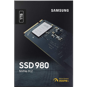 SSD cietais disks 980 (M.2 2280), Samsung (1 TB)