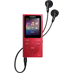 Sony Walkman NW-E390 SERIES, 8GB, melna -  MP3 atskaņotājs