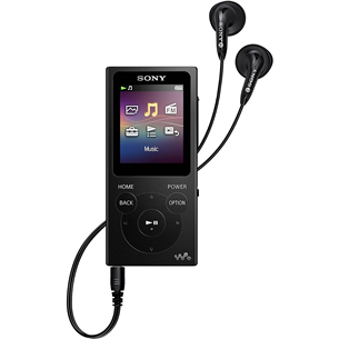 Sony Walkman NW-E390 SERIES, 8GB, melna -  MP3 atskaņotājs