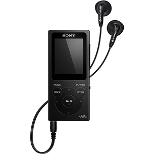 Sony Walkman NW-E390 SERIES, 8GB, melna -  MP3 atskaņotājs