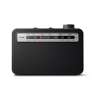 Philips, FM, аналоговое, черный - Портативное радио TAR2506/12
