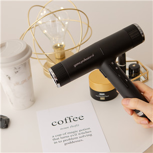 GA.MA iQ Perfetto, 1600 W, melna - Matu fēns