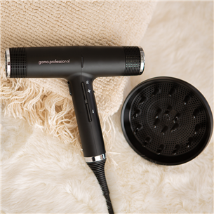 GA.MA iQ Perfetto, 2000 W, black - Hair dryer