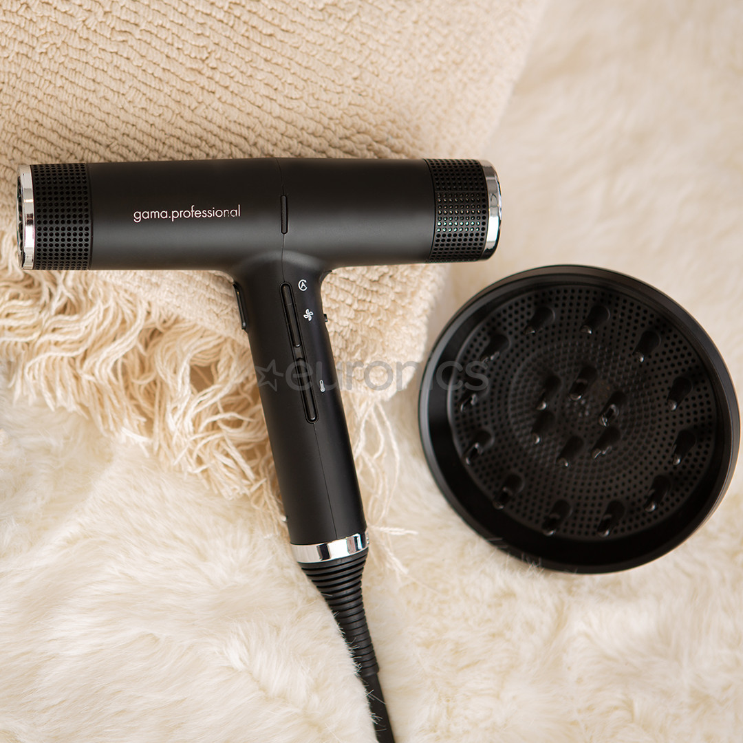 GA.MA iQ Perfetto, 1600 W, melna - Matu fēns