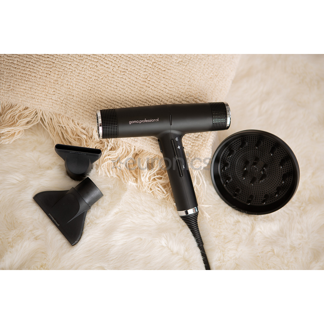 GA.MA iQ Perfetto, 1600 W, melna - Matu fēns