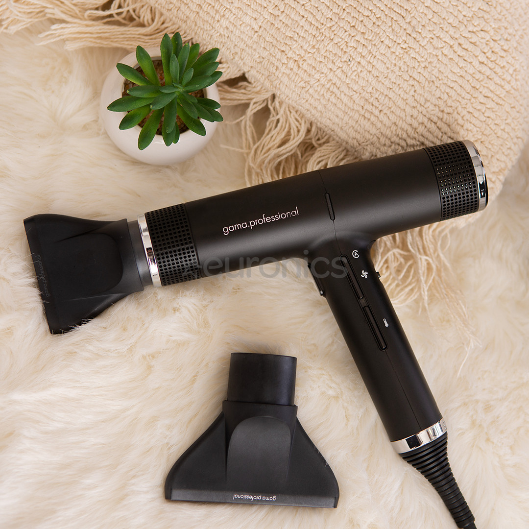 GA.MA iQ Perfetto, 1600 W, melna - Matu fēns