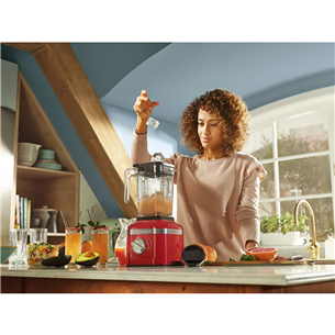 KitchenAid K150, 650 W, 1.4 L, sarkana - Blenderis