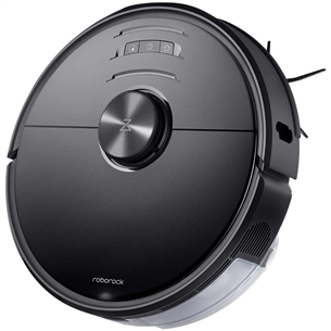 Roborock S6 MaxV, vacuuming and mopping, black - Robot vacuum cleaner