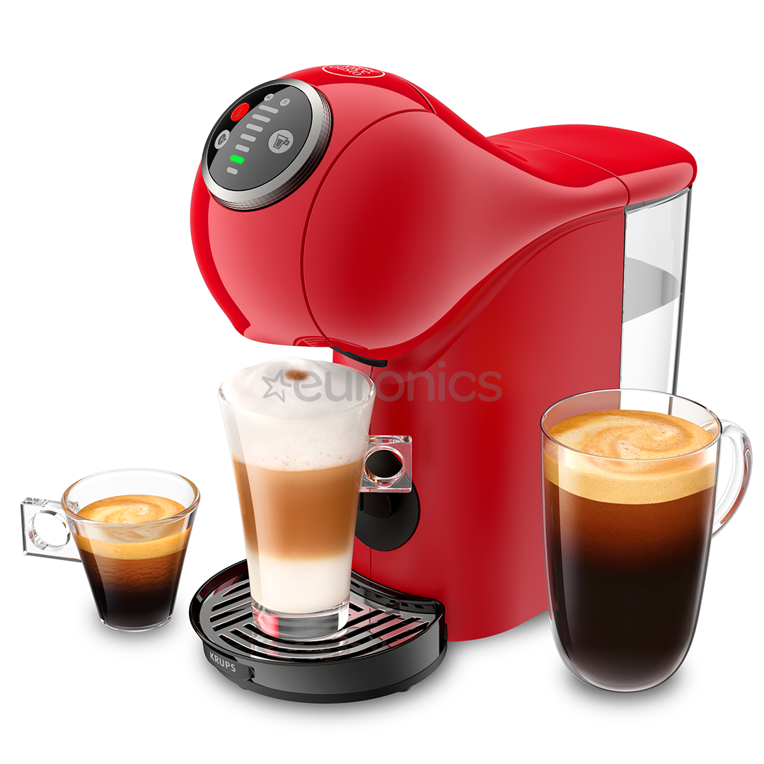 Krups NESCAFÉ® Dolce Gusto® Genio S Plus, sarkana/melna - Kapsulu kafijas automāts