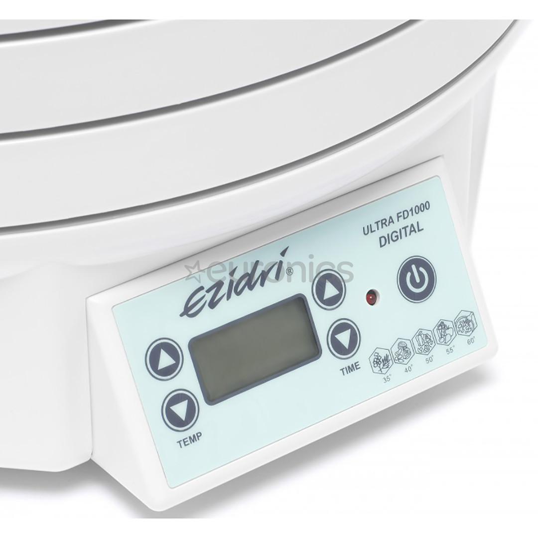 Ezidri Ultra, 1000 W. white - Digital Dehydrator
