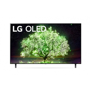 LG OLED 4K UHD, 77'', sānu statīvs, melna - Televizors