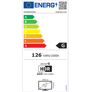 LG OLED65C11LB, 65'', 4K UHD, OLED, central stand, silver - TV